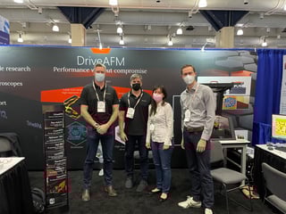MRS 2021 booth team