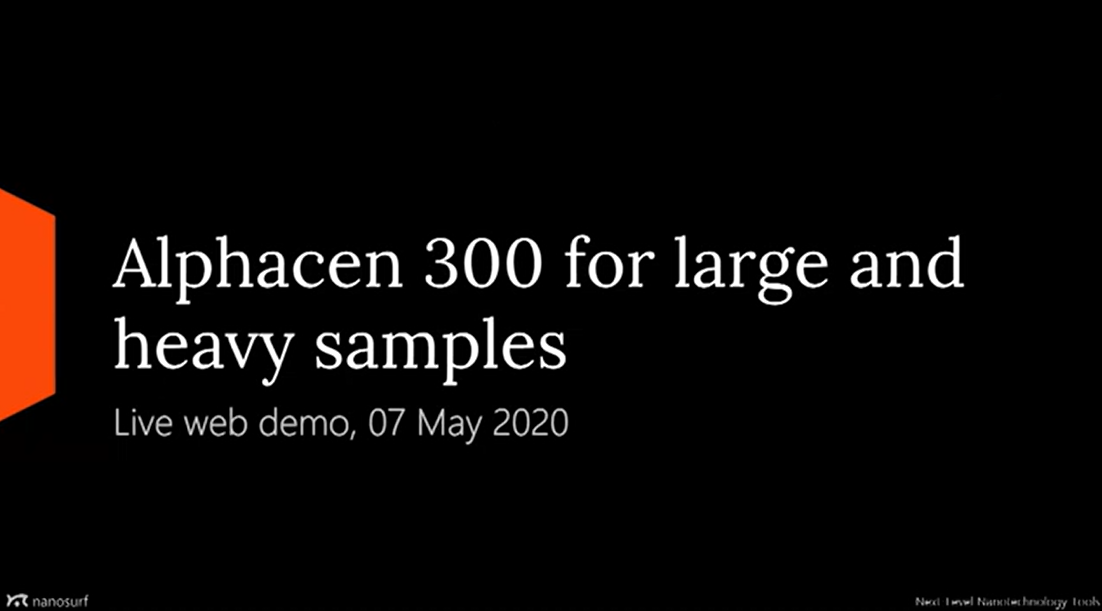 Thumbnail_Alphacen 300 - AFM for large and heavy samples
