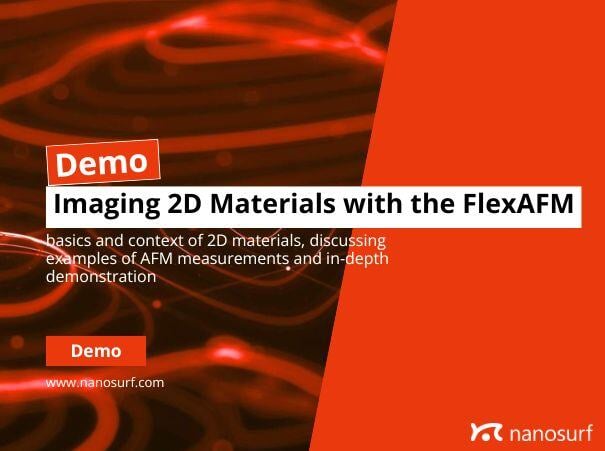 Thumbnail_Imaging 2D materials with the FlexAFM Thumbnail_Imaging 2D materials with the FlexAFM