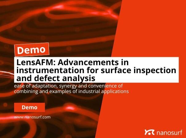 Thumbnail_LensAFM Advancements in instrumentation for surface inspection and defect analysis